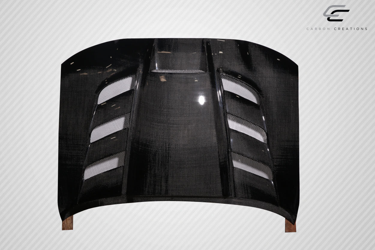 2005-2011 Toyota Tacoma Carbon Creations Viper Look Hood - 1 Piece